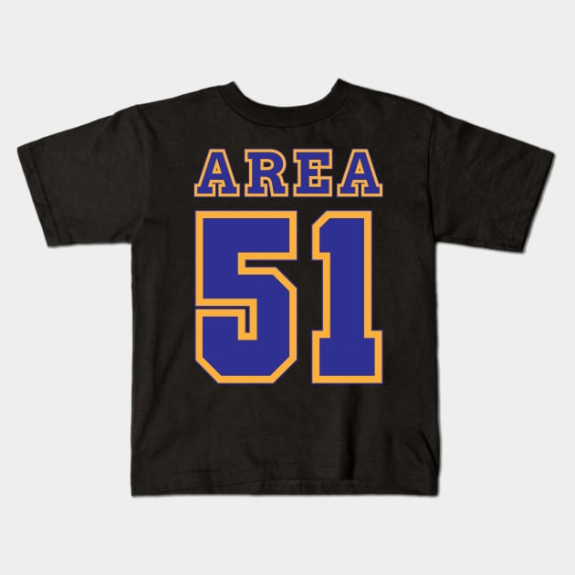 Team Area 51 Kids T-Shirt by CuriousCurios